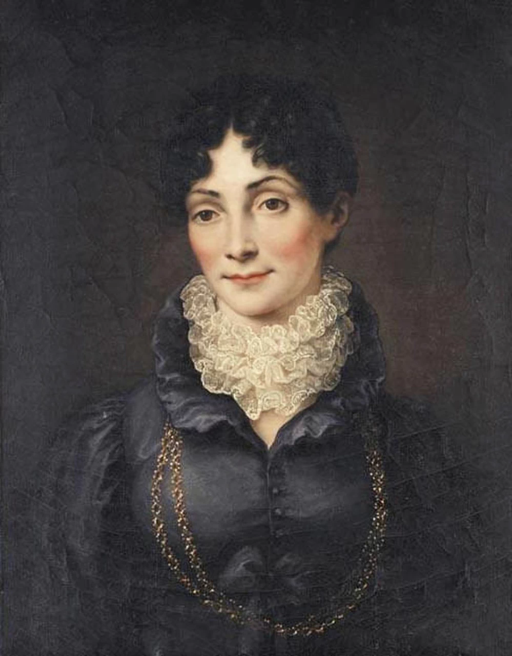 Ritratto di Carlotta di Meclemburgo - Strelitz, moglie di Federico di Sassonia, Altenburg